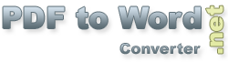 pdf to word converter